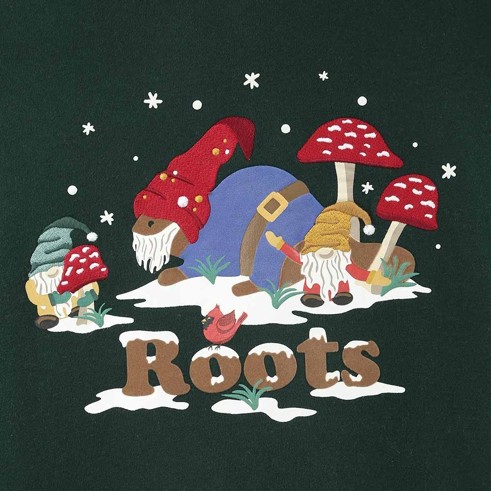 RS代購 Roots全新正品優惠 Roots 男裝-冬日海狸系列 佳節海狸圓領上衣 滿額贈購物袋-細節圖4