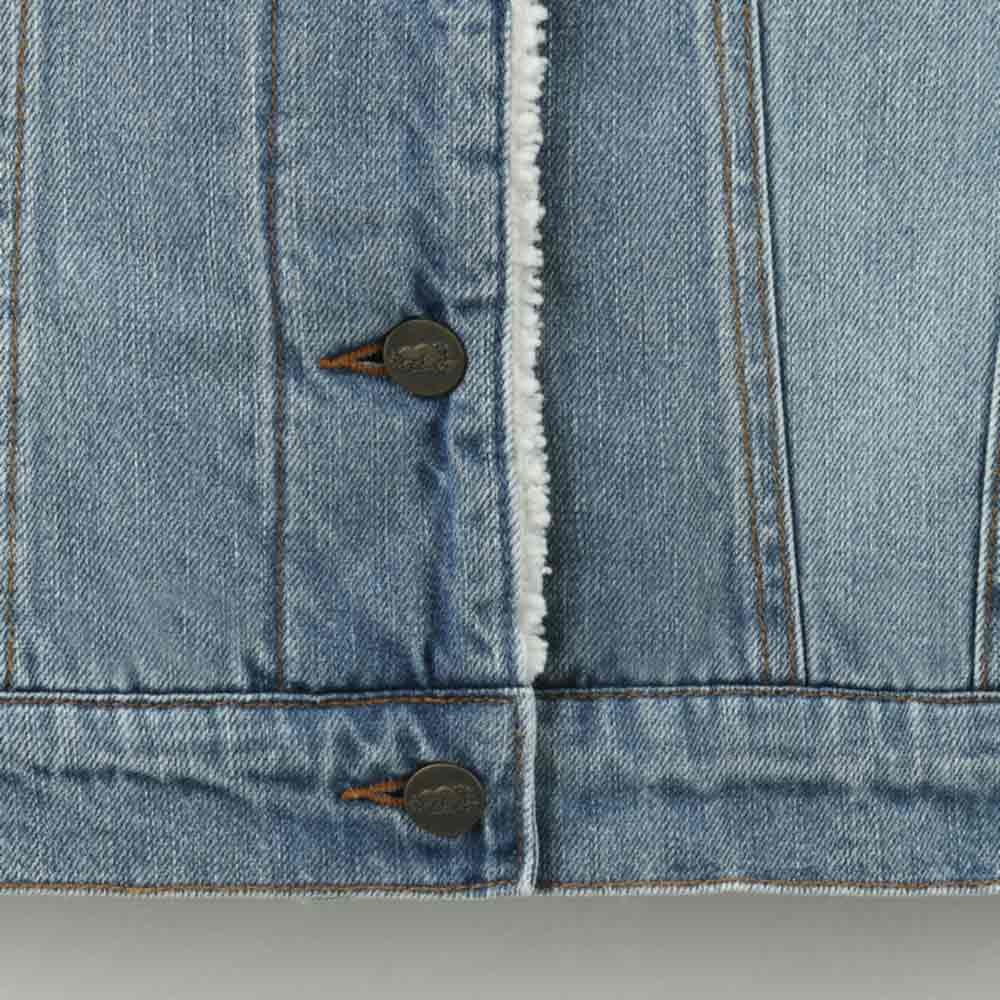 RS代購 Roots全新正品優惠 Roots女裝-雪爾帕單寧外套 滿額贈購物袋-細節圖4