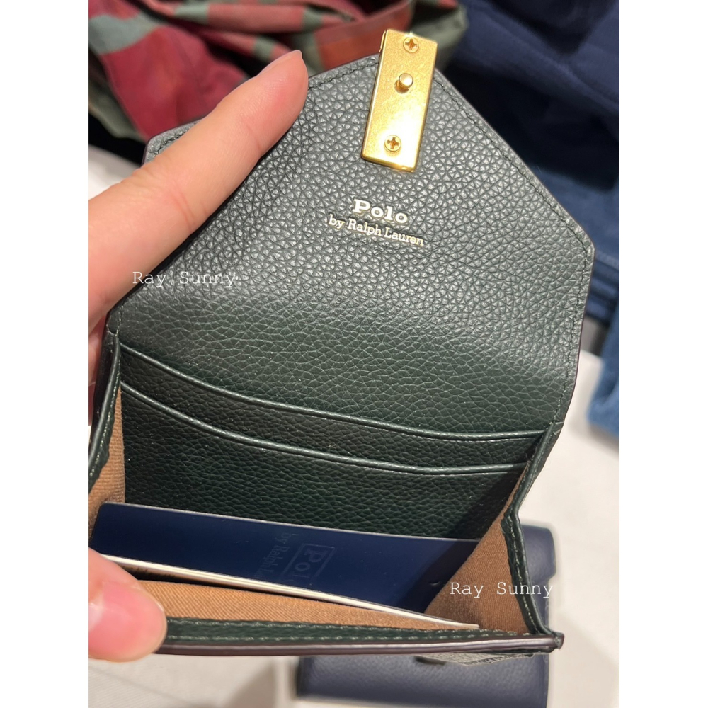 RS代購 POLO專櫃全新正品配件-Polo Ralph Lauren Polo ID皮革折疊卡盒 包裝皆與專櫃相符-細節圖4