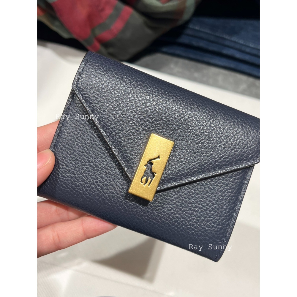 RS代購 POLO專櫃全新正品配件-Polo Ralph Lauren Polo ID皮革折疊卡盒 包裝皆與專櫃相符-細節圖6