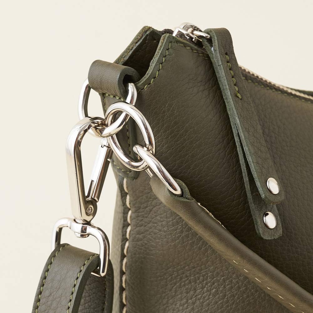 RS代購 Roots全新正品優惠 Roots 皮件-艾拉側背包 滿額贈購物袋-細節圖2