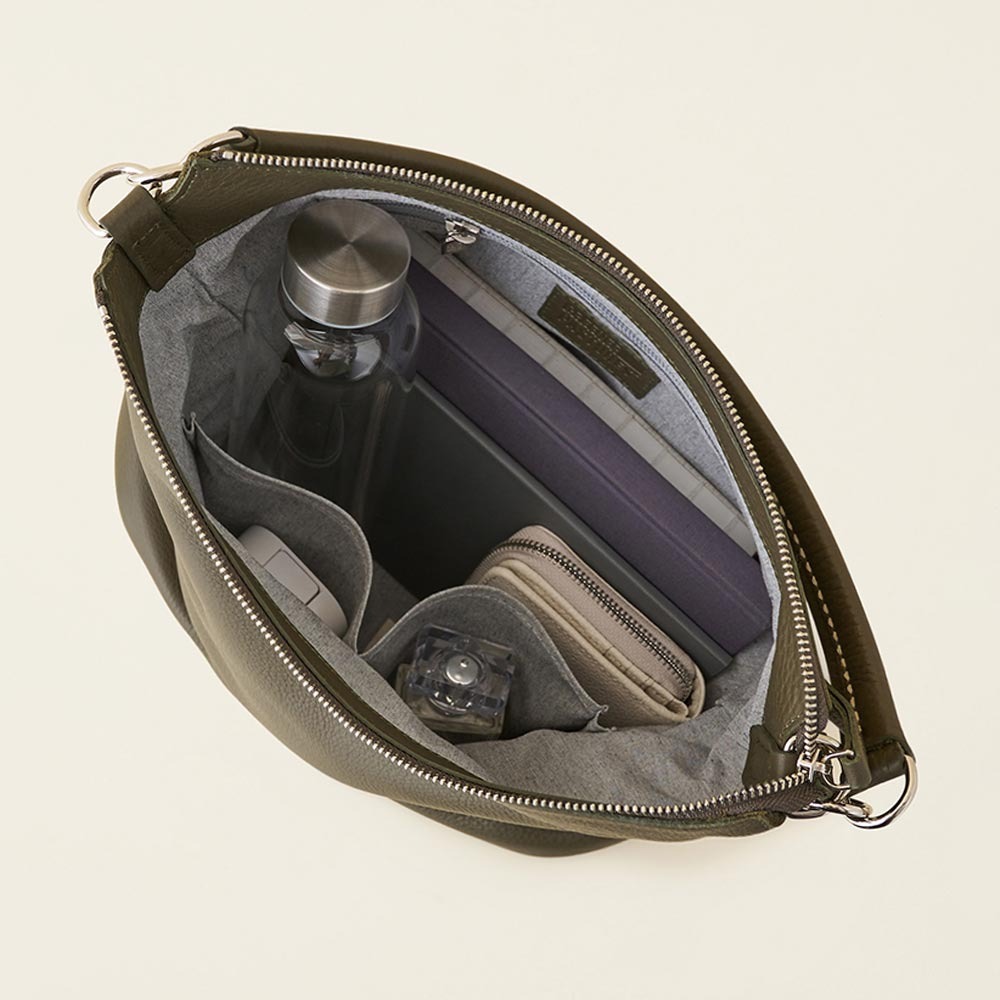 RS代購 Roots全新正品優惠 Roots 皮件-艾拉側背包 滿額贈購物袋-細節圖3