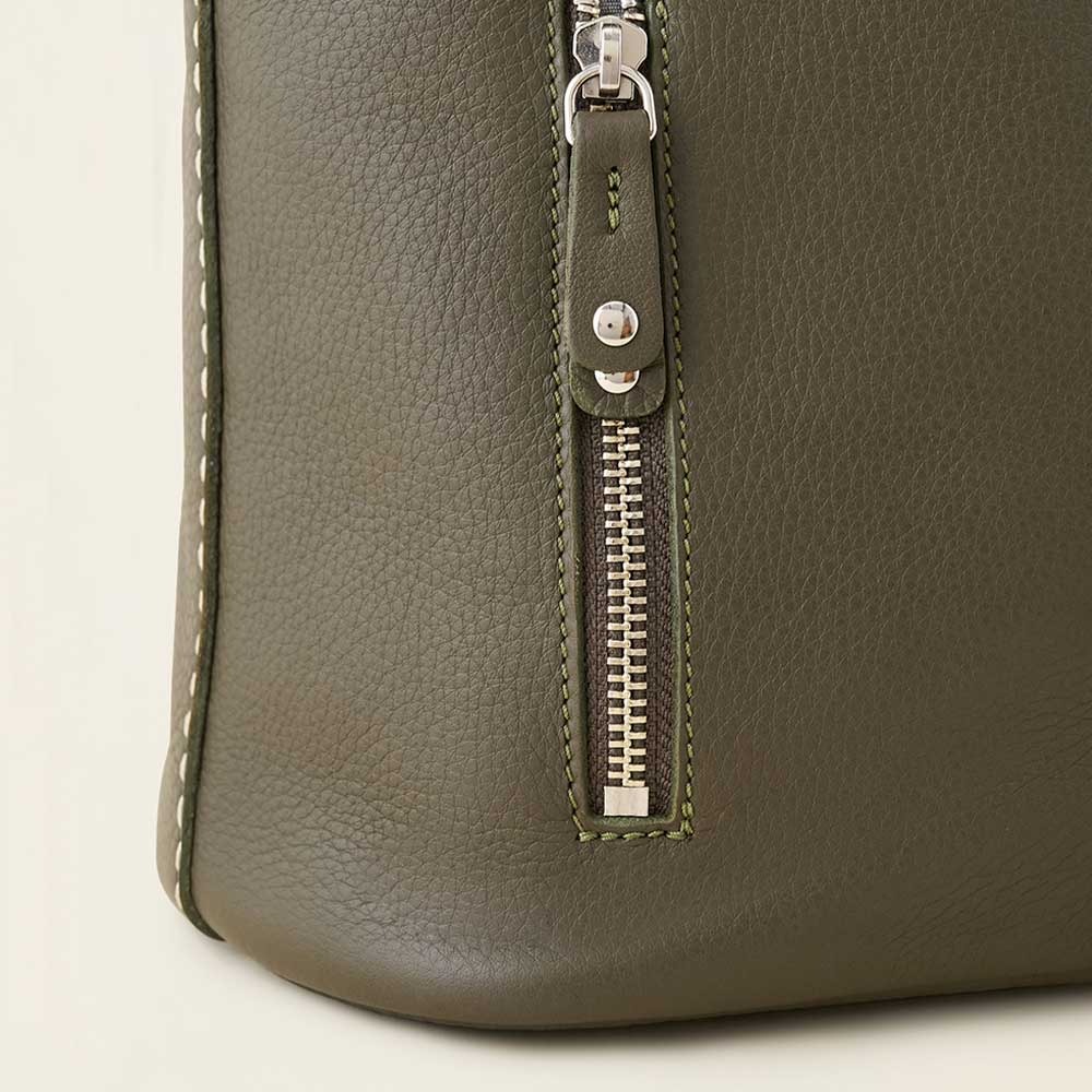 RS代購 Roots全新正品優惠 Roots 皮件-艾拉側背包 滿額贈購物袋-細節圖4