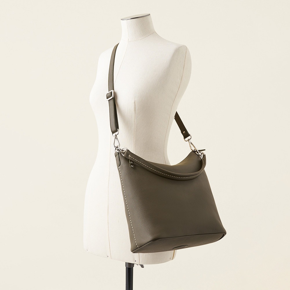 RS代購 Roots全新正品優惠 Roots 皮件-艾拉側背包 滿額贈購物袋-細節圖5