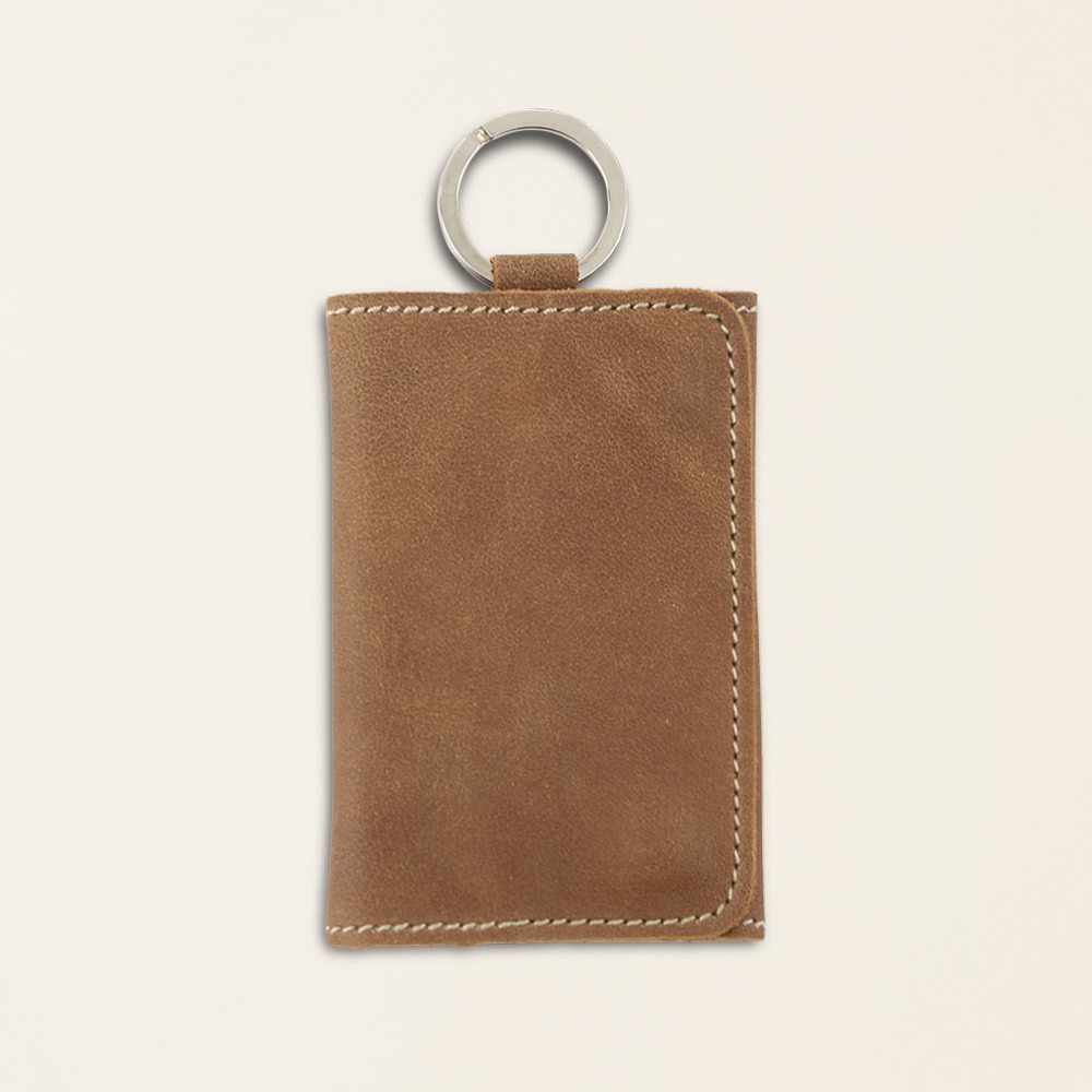 RS代購 Roots全新正品優惠 Roots配件-Roots皮革鑰匙包 滿額贈購物袋-細節圖2