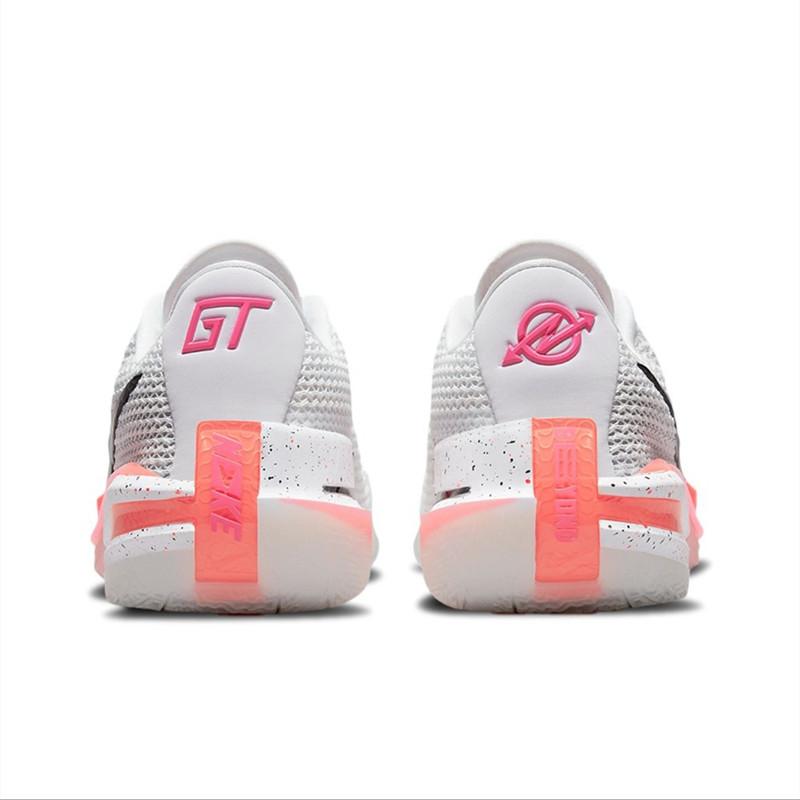 Nike 籃球鞋 Air Zoom G.T. CUT 男鞋 乳腺癌 水蜜桃 白藍紅 黑紅 女鞋 實戰 緩震 戰靴 運動鞋-細節圖6