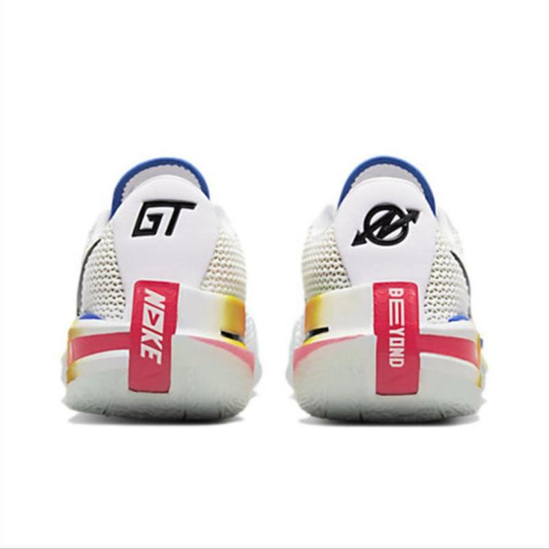 Nike 籃球鞋 Air Zoom G.T. CUT 男鞋 乳腺癌 水蜜桃 白藍紅 黑紅 女鞋 實戰 緩震 戰靴 運動鞋-細節圖9