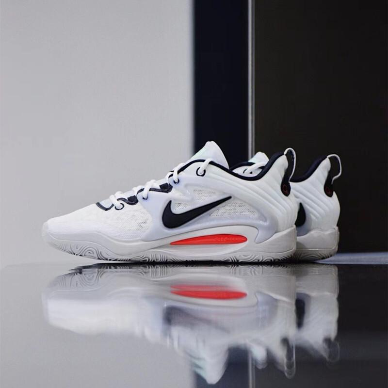 Nike 籃球鞋 KD15 EP 男鞋 女鞋 杜蘭特15代 灰白 粉色 黑白 KD15 XDR 耐吉 實戰 戰靴 運動鞋-細節圖5