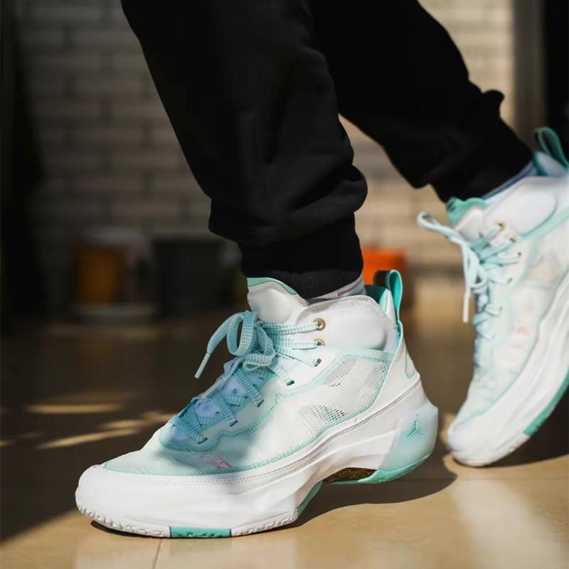Air Jordan XXXVII GUO PF 37 籃球鞋 郭艾倫 男鞋 女鞋 兔八哥 骨白 AJ37 實戰 運動鞋-細節圖8