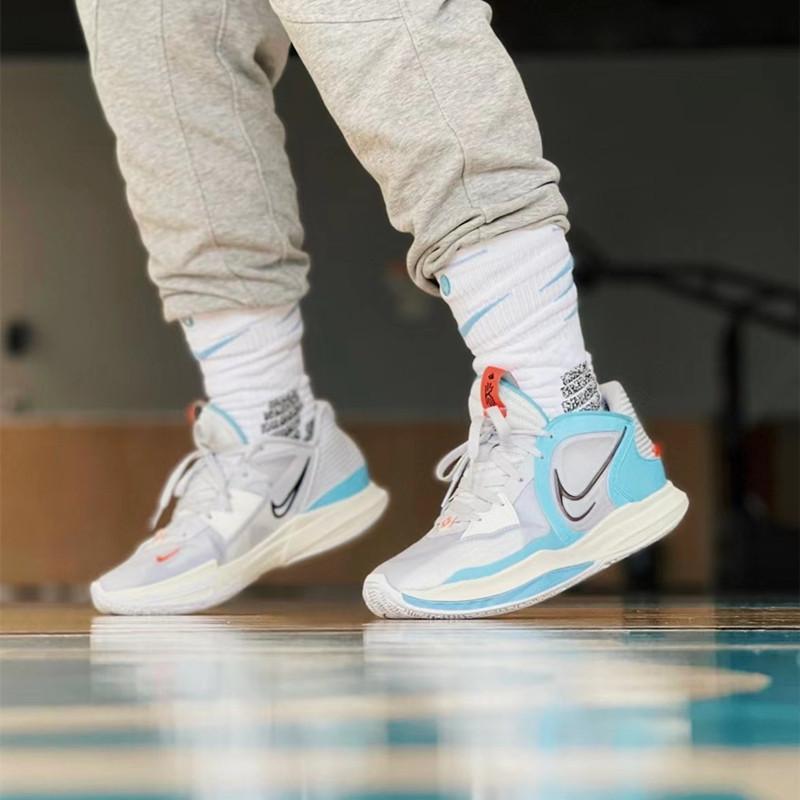 Nike 籃球鞋 Kyrie Low 5 EP 男鞋 白藍黃 粉綠 灰白 耐吉 厄文 5 女鞋 低筒 實戰籃球鞋 運動鞋-細節圖4