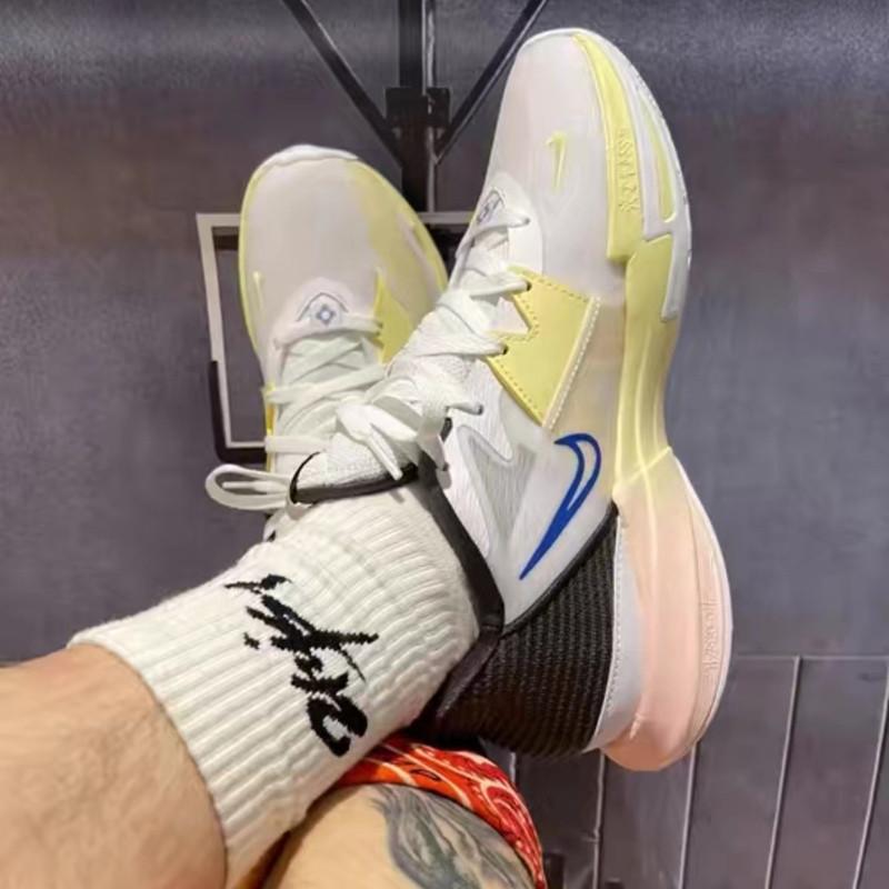 Nike 籃球鞋 Kyrie Low 5 EP 男鞋 白藍黃 粉綠 灰白 耐吉 厄文 5 女鞋 低筒 實戰籃球鞋 運動鞋-細節圖8
