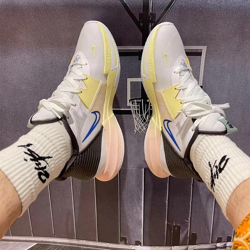 Nike 籃球鞋 Kyrie Low 5 EP 男鞋 白藍黃 粉綠 灰白 耐吉 厄文 5 女鞋 低筒 實戰籃球鞋 運動鞋-細節圖9