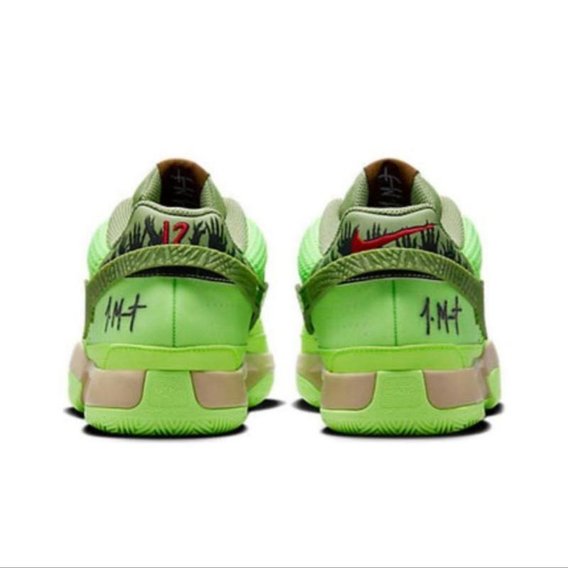Nike Ja 1 Day One Ja Morant 男鞋 耐吉 莫蘭特 1代 女鞋 藍黃 煙灰 綠 粉 實戰 籃球鞋-細節圖5