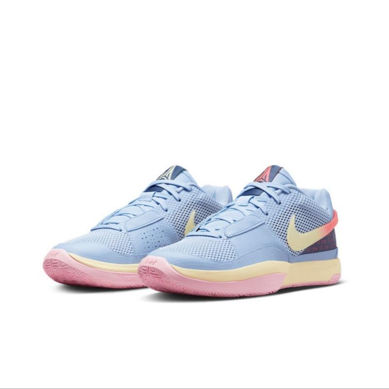 Nike Ja 1 Day One Ja Morant 男鞋 耐吉 莫蘭特 1代 女鞋 藍黃 煙灰 綠 粉 實戰 籃球鞋-細節圖6