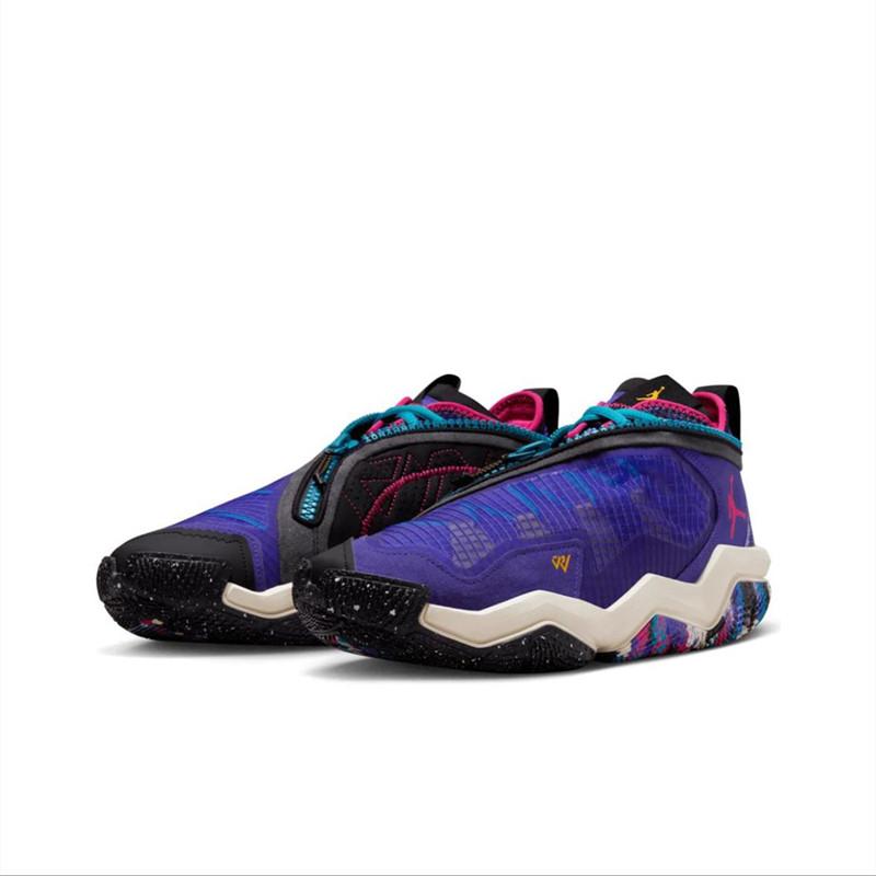 NIKE JORDAN WHY NOT.6 PF 男鞋 襪套鞋 熒光綠 白黑藍 藍紫 籃球鞋 運動鞋DO7190-002-細節圖5