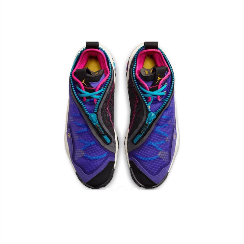 NIKE JORDAN WHY NOT.6 PF 男鞋 襪套鞋 熒光綠 白黑藍 藍紫 籃球鞋 運動鞋DO7190-002-細節圖6