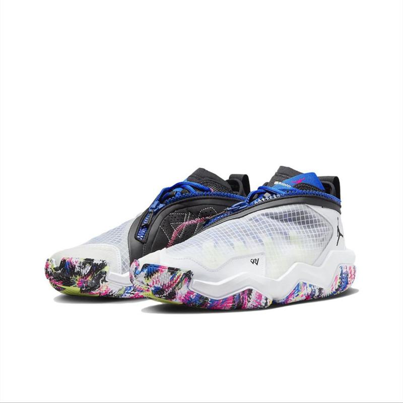 NIKE JORDAN WHY NOT.6 PF 男鞋 襪套鞋 熒光綠 白黑藍 藍紫 籃球鞋 運動鞋DO7190-002-細節圖7