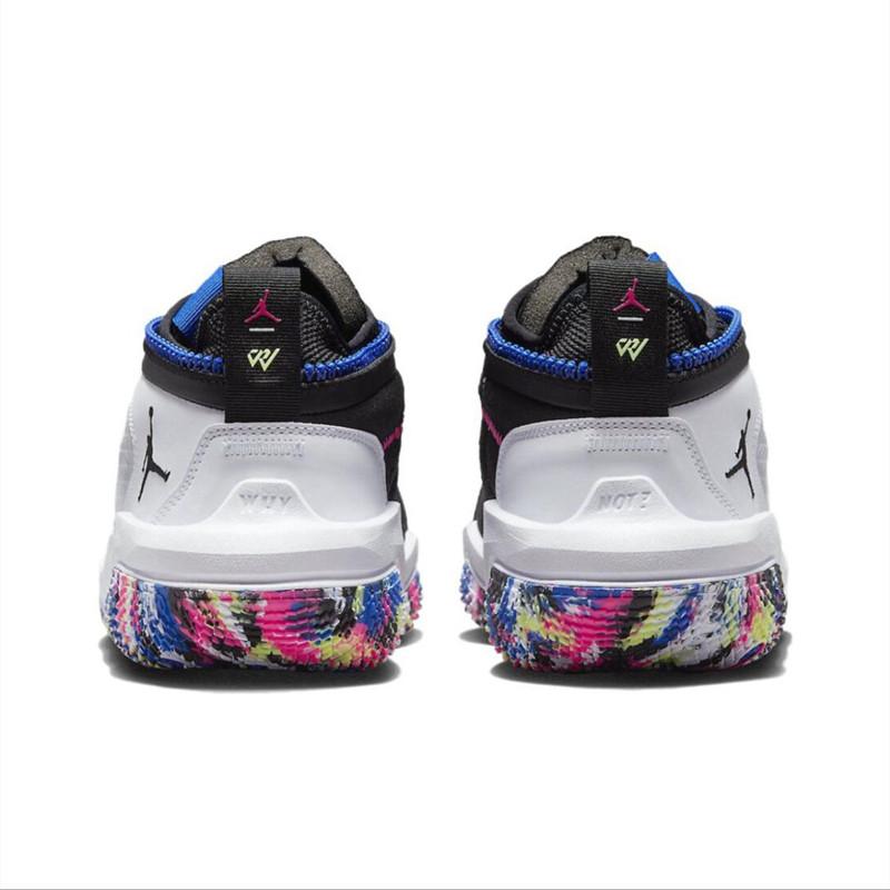 NIKE JORDAN WHY NOT.6 PF 男鞋 襪套鞋 熒光綠 白黑藍 藍紫 籃球鞋 運動鞋DO7190-002-細節圖8