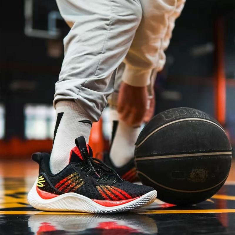 Under Armour Curry 10 男鞋 女鞋 安德瑪 柯瑞10代 北極光 黑紅 Curry 10 實戰 籃球鞋-細節圖3