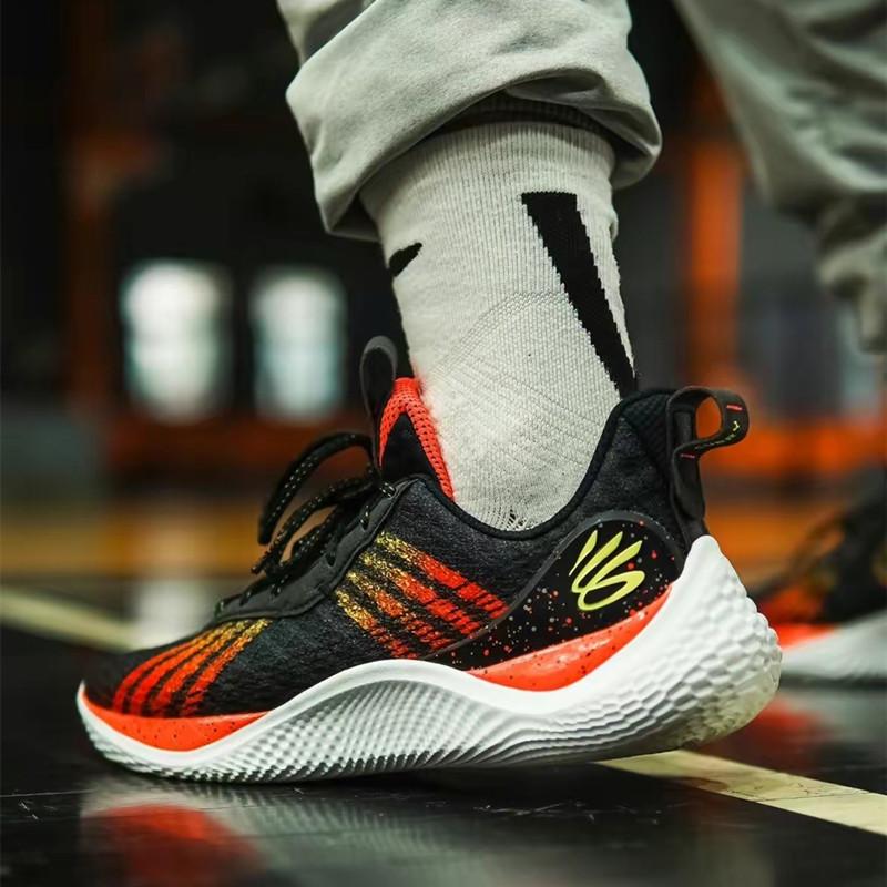 Under Armour Curry 10 男鞋 女鞋 安德瑪 柯瑞10代 北極光 黑紅 Curry 10 實戰 籃球鞋-細節圖4