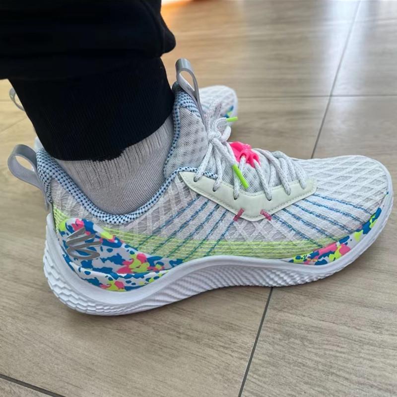 Under Armour Curry 10 男鞋 女鞋 安德瑪 柯瑞10代 北極光 黑紅 Curry 10 實戰 籃球鞋-細節圖5