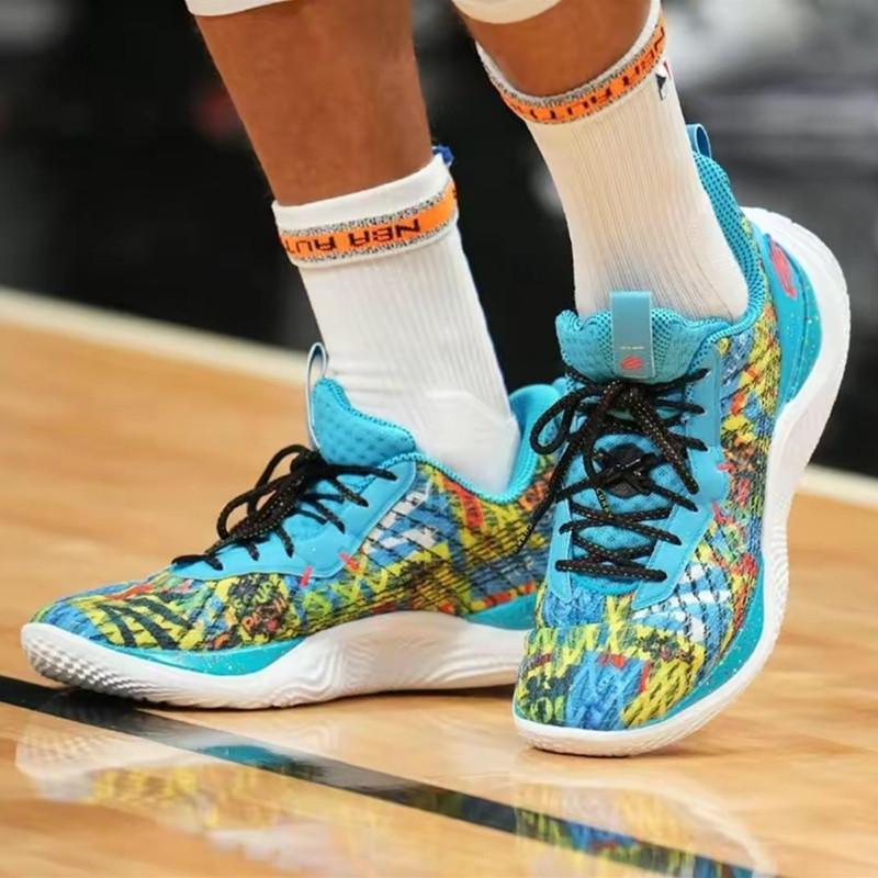 Under Armour Curry 10 男鞋 女鞋 安德瑪 柯瑞10代 北極光 黑紅 Curry 10 實戰 籃球鞋-細節圖6