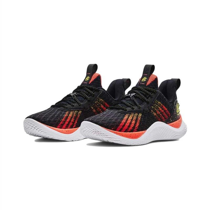 Under Armour Curry 10 男鞋 女鞋 安德瑪 柯瑞10代 北極光 黑紅 Curry 10 實戰 籃球鞋-細節圖9
