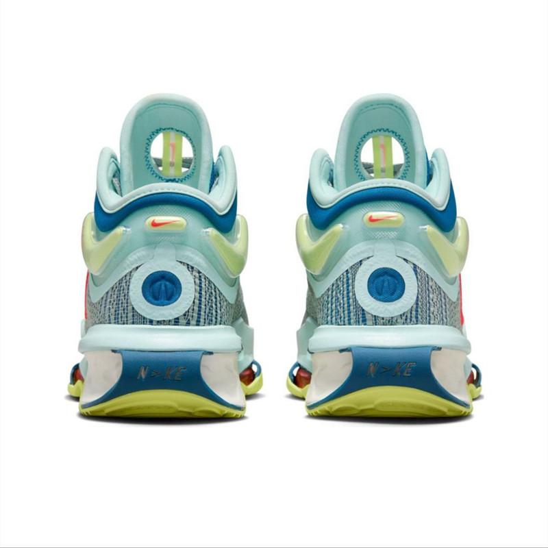 NIKE 籃球鞋 ZOOM GT JUMP 2 EP 男鞋 白黑 乳腺癌 粉白 黑紫色 灰藍 明星賽 實戰 戰靴 運動鞋-細節圖9