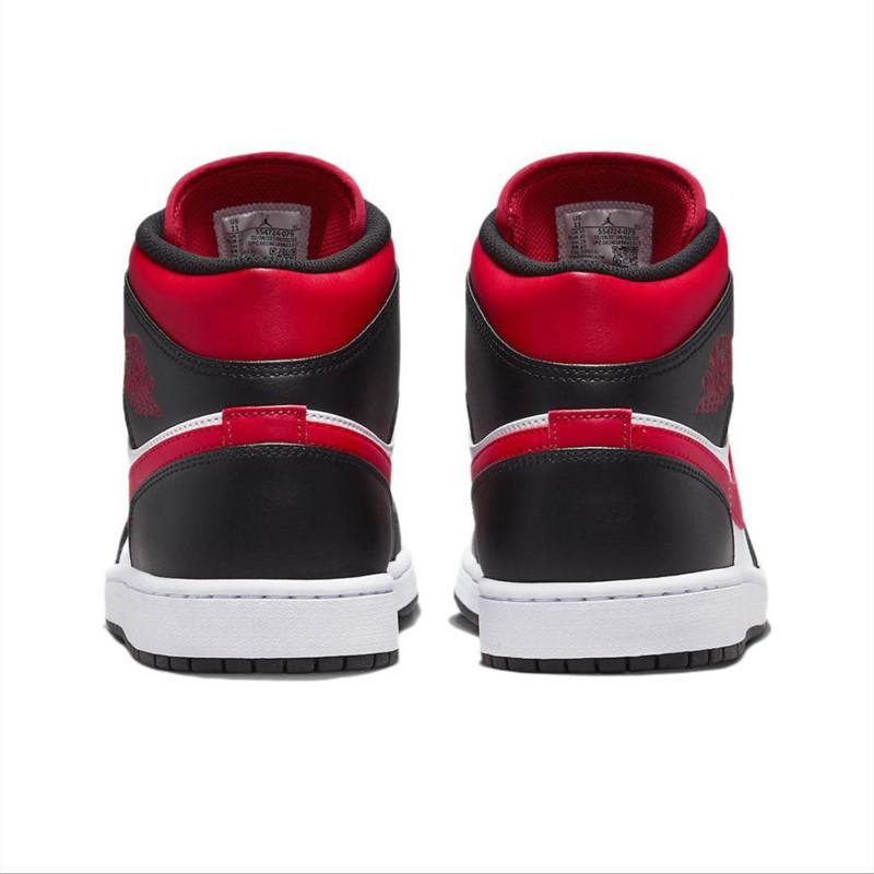Air Jordan 1 Mid SE 男鞋 女鞋 灰白 黑紅 Jordan 1 Low 低筒 aj1 中筒 休閒運動鞋-細節圖9