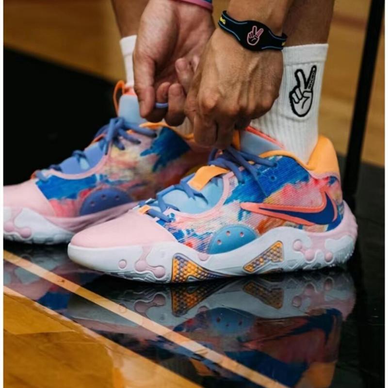 NIKE PG 6 EP 男鞋 耐吉 NRG 粉藍色 保羅喬治 全明星 情人節 泡椒 風火輪 PG6 女鞋 實戰 籃球鞋-細節圖2