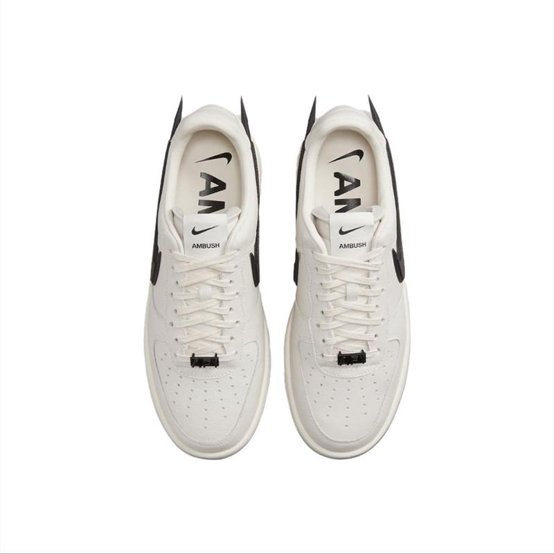 AMBUSH x Nike Air Force 1 Low 男鞋 女鞋 空軍 黑色 白色 DV3464-001/002-細節圖4