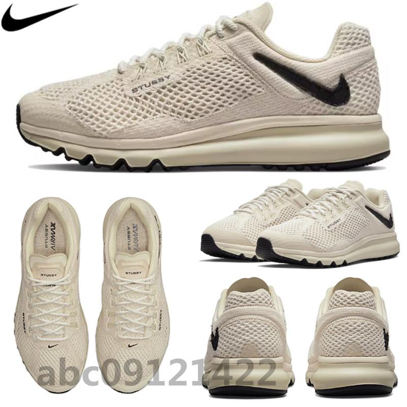 STUSSY X NIKE AIR MAX 2013 男鞋 女鞋 米白色 黑色 耐吉 休閒鞋 慢跑鞋DM6447-200-細節圖8