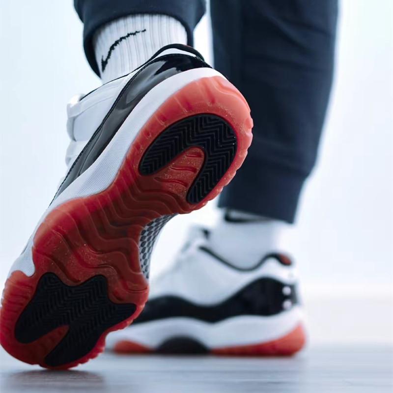 Air Jordan 11 Retro Low 男鞋 女鞋 黑白康扣 黑紅 灰白 薰衣草 AJ11 低筒 籃球鞋 運動鞋-細節圖7