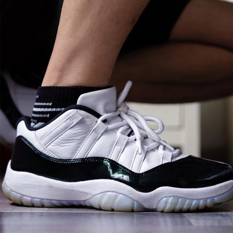 Air Jordan 11 Retro Low 男鞋 女鞋 黑白康扣 黑紅 灰白 薰衣草 AJ11 低筒 籃球鞋 運動鞋-細節圖8