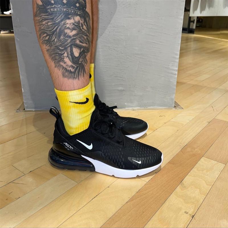 Nike Wmns Air Max 270 男鞋 女鞋 黑白 白黑 紅 耐吉 氣墊鞋 慢跑鞋 運動鞋AH8050-002-細節圖8