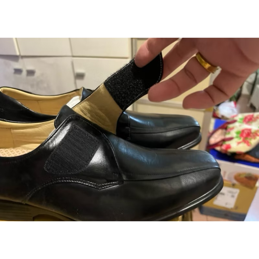 ￼全新 阿瘦皮鞋 46號 號碼是寫11.5但是我先生的腳是12 故尺寸適合12號腳穿的-細節圖3