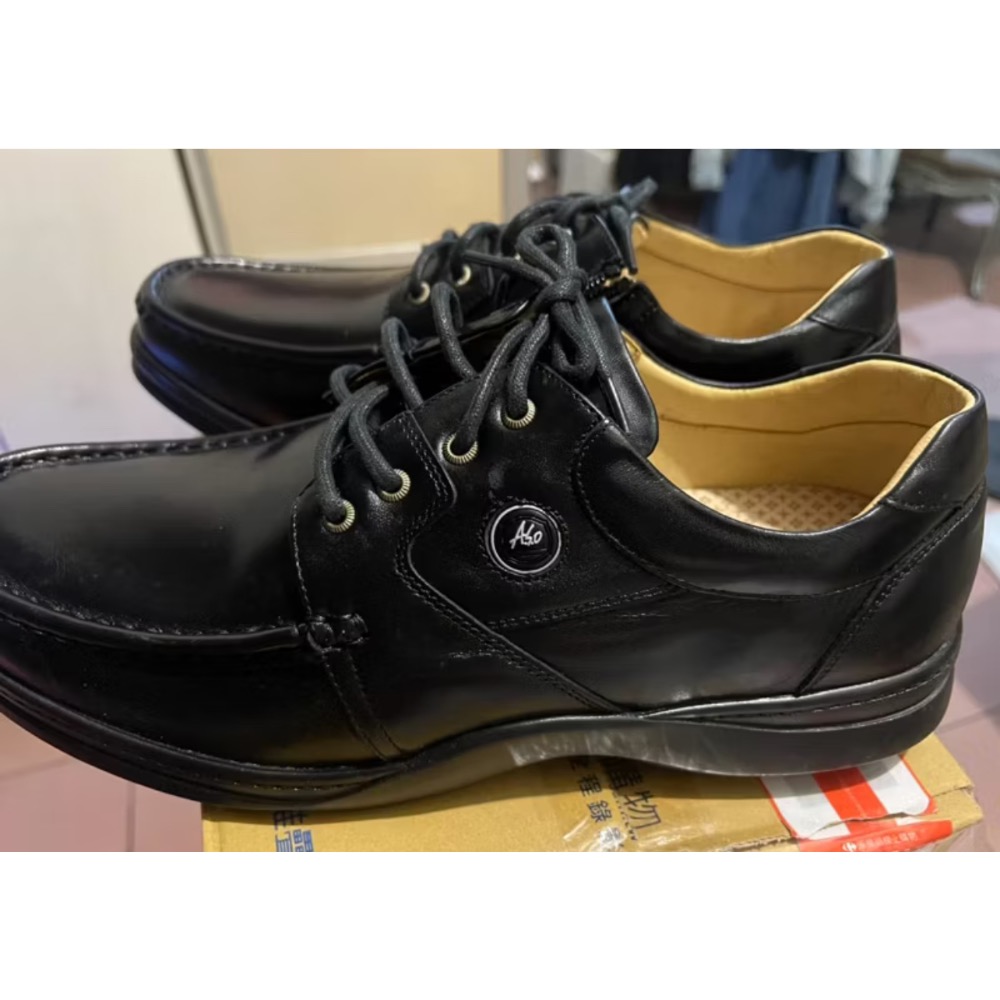 全新 阿瘦皮鞋 46號 12號腳穿的-細節圖2