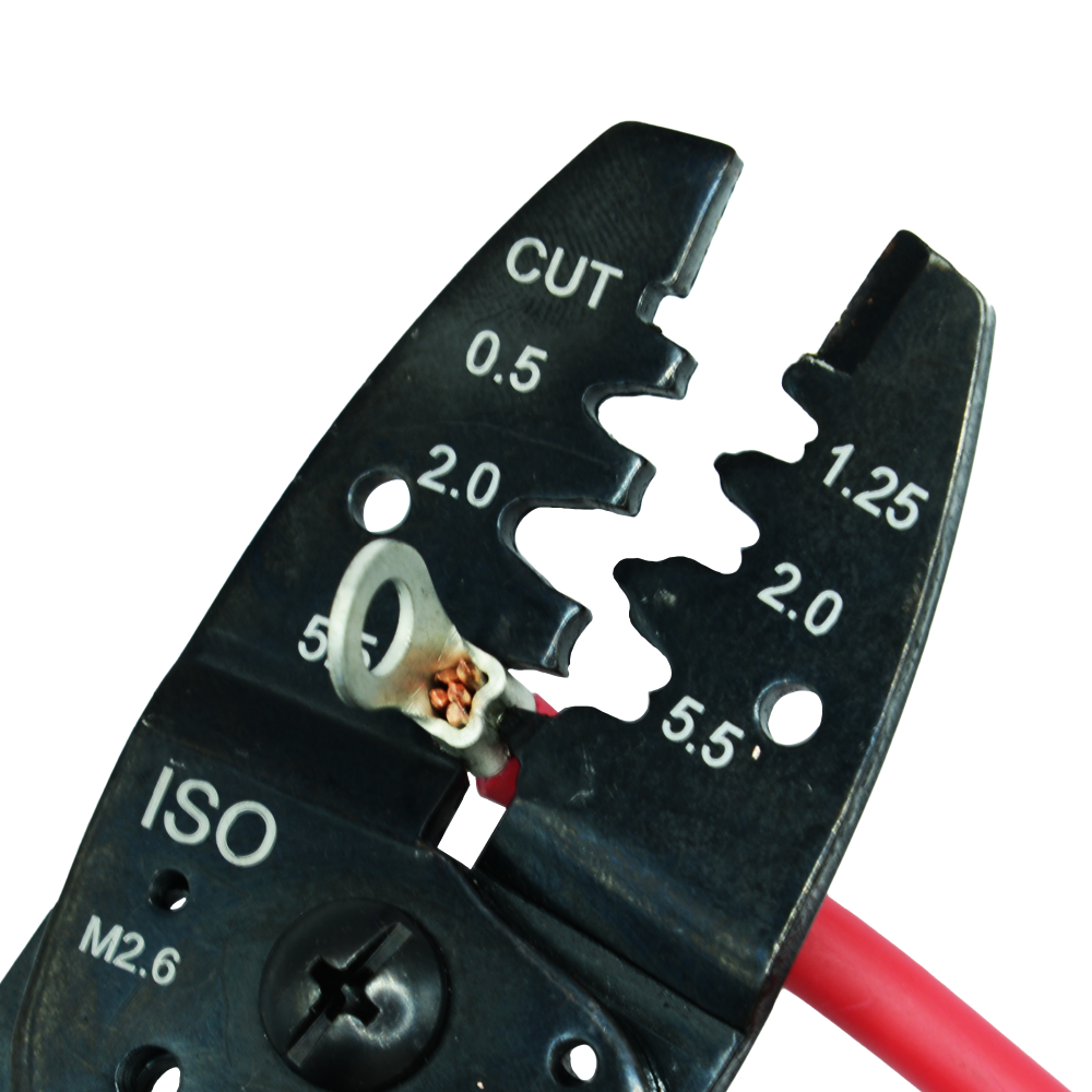 【元壹工具】多功能剝線鉗 台灣製造 MIT 端子鉗 壓線鉗 電工鉗 GWS-1001-細節圖3