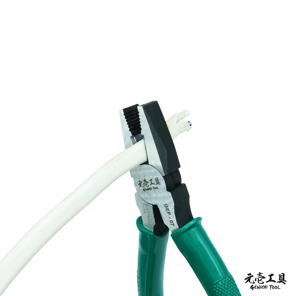 【元壹工具】 7吋老虎鉗 鋼絲鉗 銅線剪 鐵線剪 台灣製造 MIT GEP-07-細節圖3