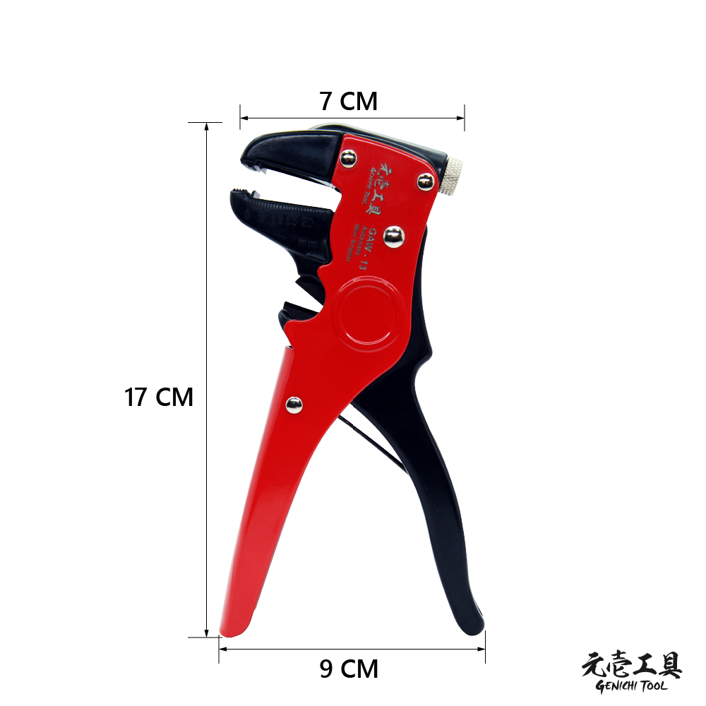 【元壹工具】鴨嘴自動剝線鉗 台灣製造 MIT 剪線鉗 電工鉗  GAW-13-細節圖9