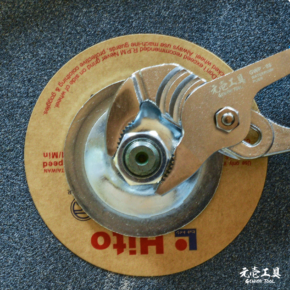 【元壹工具】 8吋水管鉗 台灣製造 MIT 鴨嘴鉗 歪嘴鉗 幫浦鉗 水泵鉗  GWP-08-細節圖3