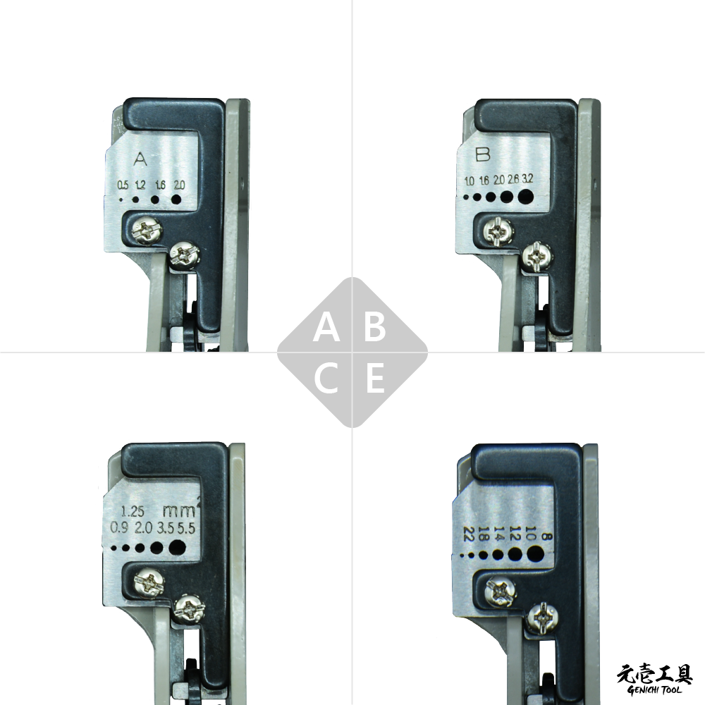 【元壹工具】 自動剝線鉗 台灣製造 MIT 剝線鉗 剝線器 剝線刀 剝線 水電 GAW-20-細節圖2