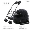 【Jopet】 *台灣現貨* 寵物推車 可分離 可上火車 可上三鐵 寵物手推車 寵物外出 寵物大推車 狗推車-規格圖6