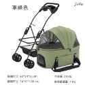 【Jopet】 *台灣現貨* 寵物推車 可分離 可上火車 可上三鐵 寵物手推車 寵物外出 寵物大推車 狗推車-規格圖6