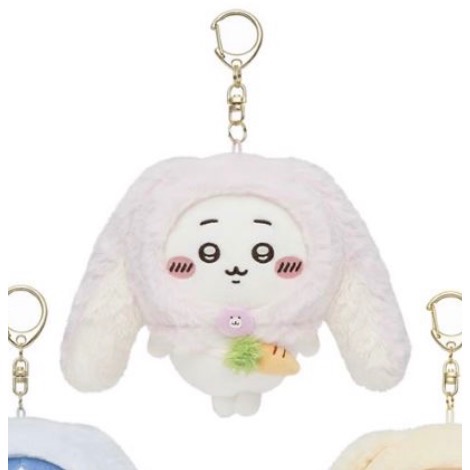 現貨 chiikawa 吉伊卡哇 台北常駐店開幕慶祝 台灣限定垂耳兔系列毛絨公仔吊飾-規格圖3