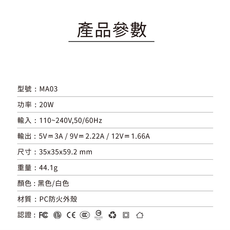 MOZTECH M3 M系列快充頭 迷你極速快充頭 PD20W 充電頭 旅行充電頭 PD頭 快充頭 快充 旅行 好收納-細節圖7