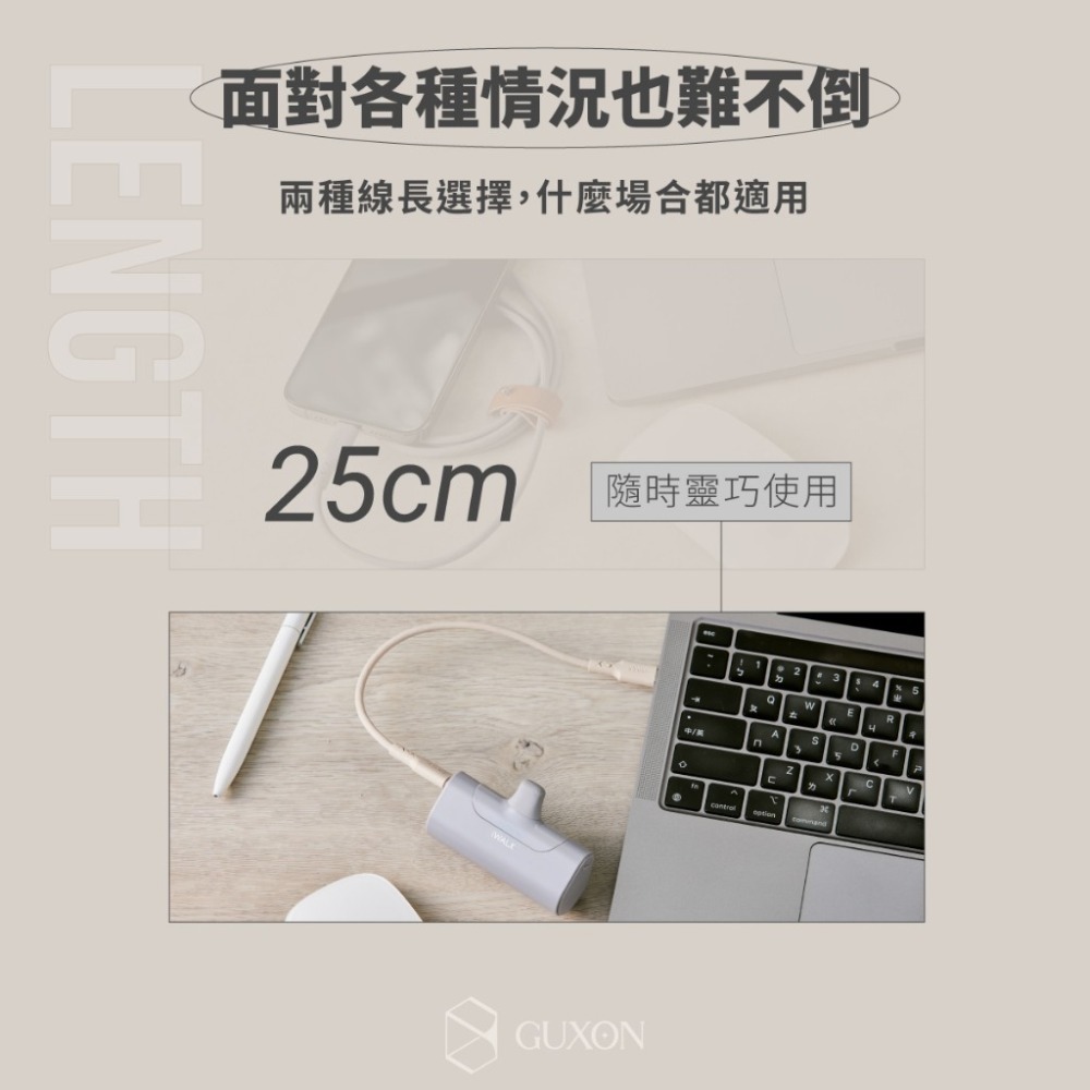 iWALK 玩色計畫快充線 手機快充線  PD 蘋果 安卓 apple Type-c 充電線 傳輸線 數據線 iPhon-細節圖4