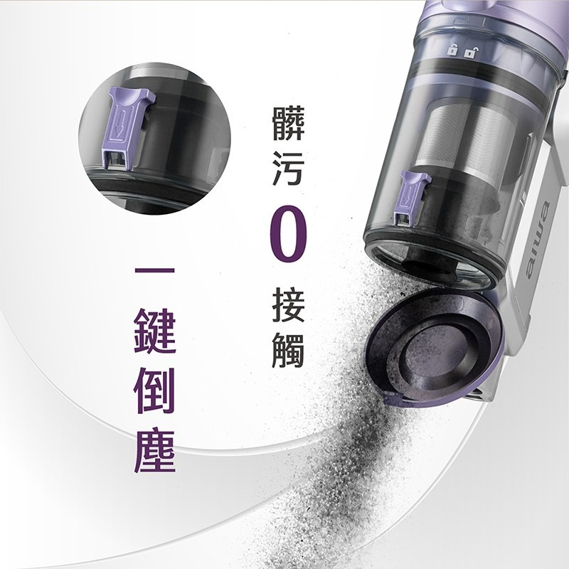 AIWA 愛華 智慧感知無線真空吸塵器 AR1901 真空吸塵器 吸塵器 無線吸塵器  真空 居家吸塵器  家用電器 居-細節圖9