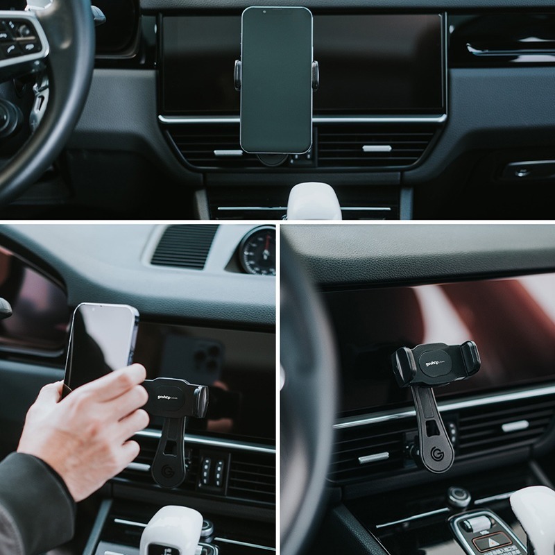 放長架 汽車用手機支架 不擋出風口 車用支架 手機架 車架 手機導航 導航支架 重力支架 車載手機架-細節圖6