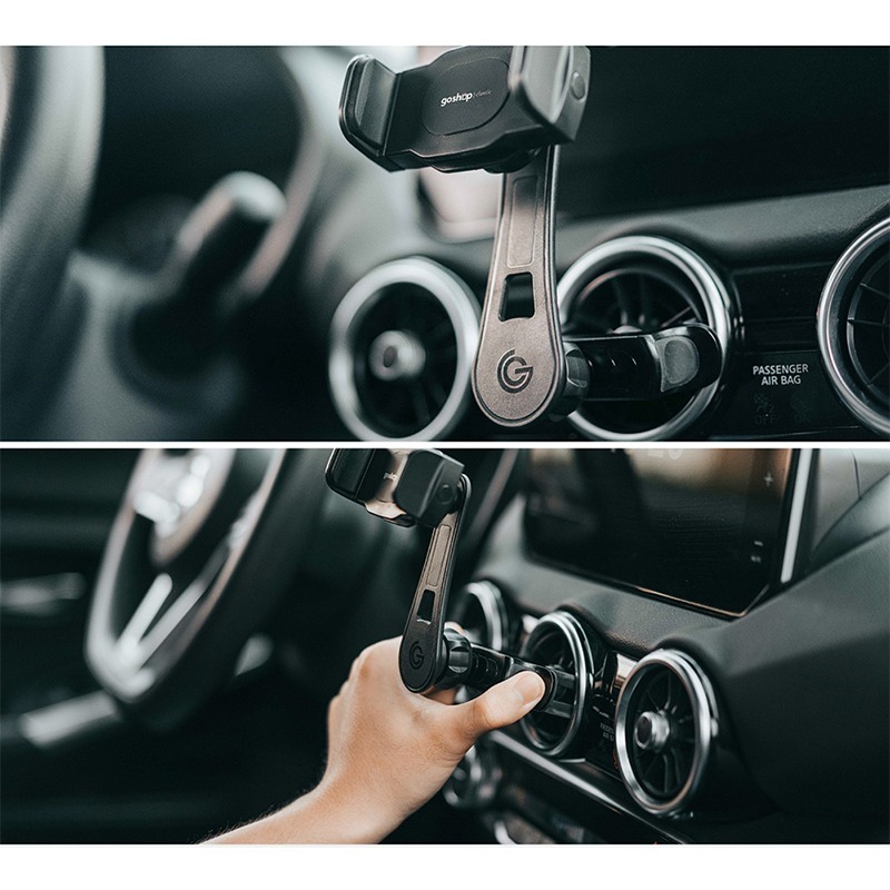 放長架 汽車用手機支架 不擋出風口 車用支架 手機架 車架 手機導航 導航支架 重力支架 車載手機架-細節圖7